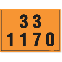 Placa Transporte De Risco - 33 1170