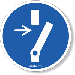 Etiqueta Desconecte Antes De Fazer Algum Reparo (10 und)