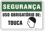 1218-placa-seguranca-uso-obrigatorio-de-touca-pvc-semi-rigido-26x18cm-furos-6mm-parafusos-nao-incluidos-1