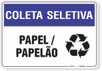 1489-placa-coleta-seletiva-papel-papelao-pvc-semi-rigido-26x18cm-furos-6mm-parafusos-nao-incluidos-1