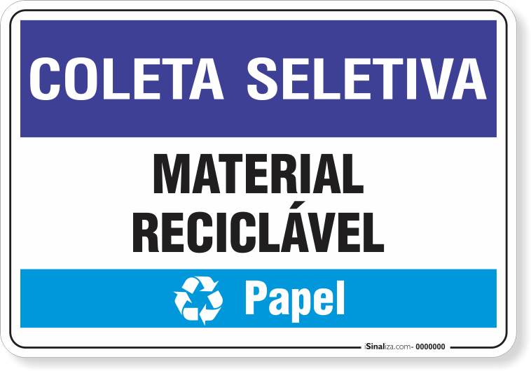 Perguntas sobre os materiais recicláveis - Coleta seletiva