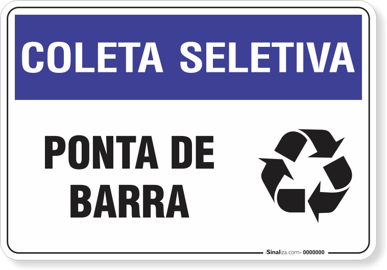1494-placa-coleta-seletiva-ponta-de-barra-pvc-semi-rigido-26x18cm-furos-6mm-parafusos-nao-incluidos-1