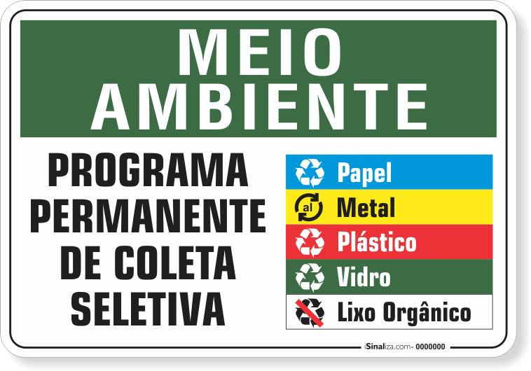 1522-placa-meio-ambiente-programa-permanente-de-coleta-seletiva-pvc-semi-rigido-26x18cm-furos-6mm-parafusos-nao-incluidos-1