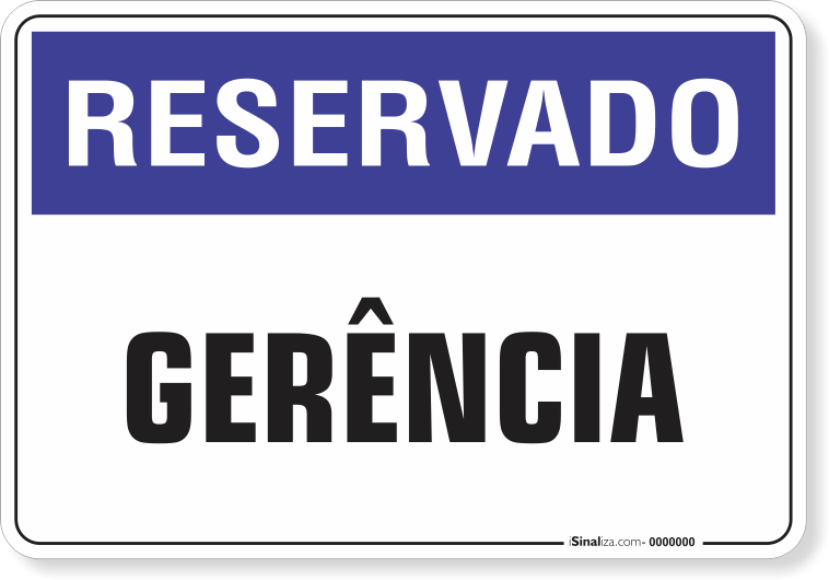 1237-placa-reservado-gerencia-pvc-semi-rigido-26x18cm-furos-6mm-parafusos-nao-incluidos-1