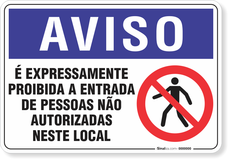 1266-placa-aviso-e-expressamente-proibido-a-entrada-de-pessoas-nao-autorizadas-neste-local-pvc-semi-rigido-26x18cm-furos-6mm-parafusos-nao-incluidos-1