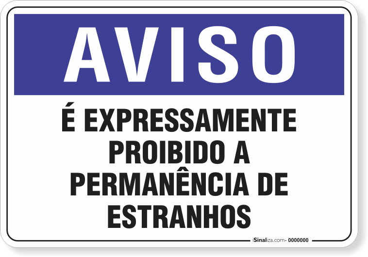 Sinais de aviso: aviso em relação a local de perigo, embalagem de 10 unid.