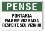 1815-placa-pense-portaria-fale-em-voz-baixa-respeite-seu-vizinho-pvc-semi-rigido-26x18cm-furos-6mm-parafusos-nao-incluidos-1