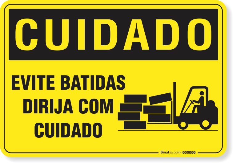 2388-placa-cuidado-evite-batidas-dirija-com-cuidado-pvc-semi-rigido-26x18cm-furos-6mm-parafusos-nao-incluidos-1