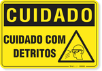 2612-placa-cuidado-cuidado-com-detritos-pvc-semi-rigido-60x45cm-furos-6mm-parafusos-nao-incluidos-1