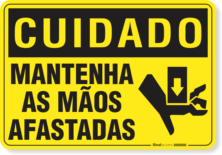 2711-placa-cuidado-mantenha-as-maos-afastadas-pvc-semi-rigido-26x18cm-furos-6mm-parafusos-nao-incluidos-1