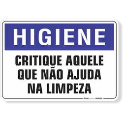 Placa Higiene Critique Aquele Que Não Ajuda Na Limpeza