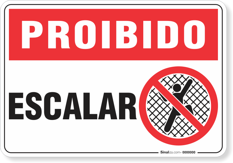 1738-placa-proibido-escalar-pvc-semi-rigido-26x18cm-furos-6mm-parafusos-nao-incluidos-1