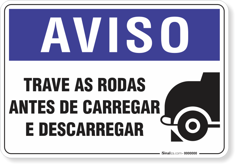 2113-placa-aviso-trave-as-rodas-antes-de-carregar-e-descarregar-pvc-semi-rigido-26x18cm-furos-6mm-parafusos-nao-incluidos-1