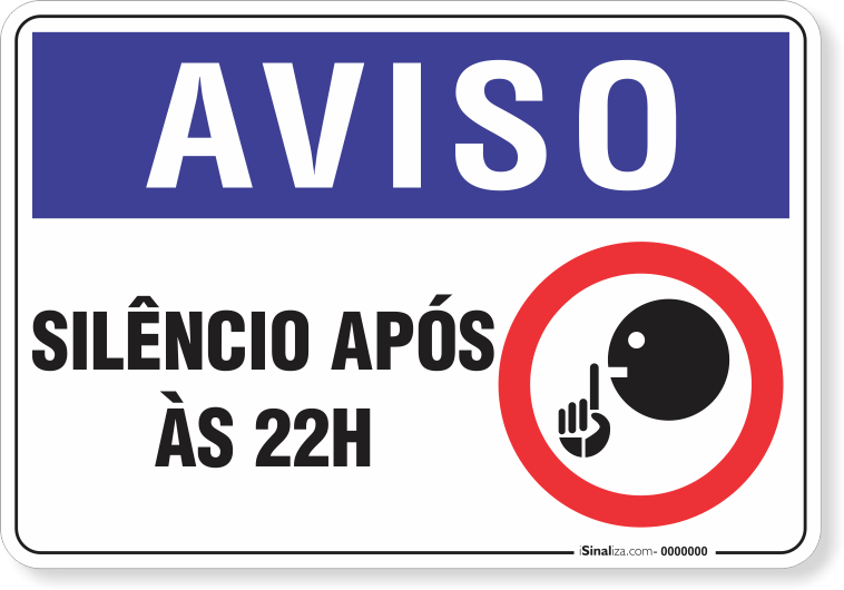 2086-placa-aviso-silencio-apos-as-22h-pvc-semi-rigido-26x18cm-furos-6mm-parafusos-nao-incluidos-1
