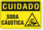 1361-placa-cuidado-soda-caustica-pvc-semi-rigido-26x18cm-furos-6mm-parafusos-nao-incluidos-1
