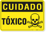 2997-placa-cuidado-toxico-pvc-semi-rigido-26x18cm-furos-6mm-parafusos-nao-incluidos-1
