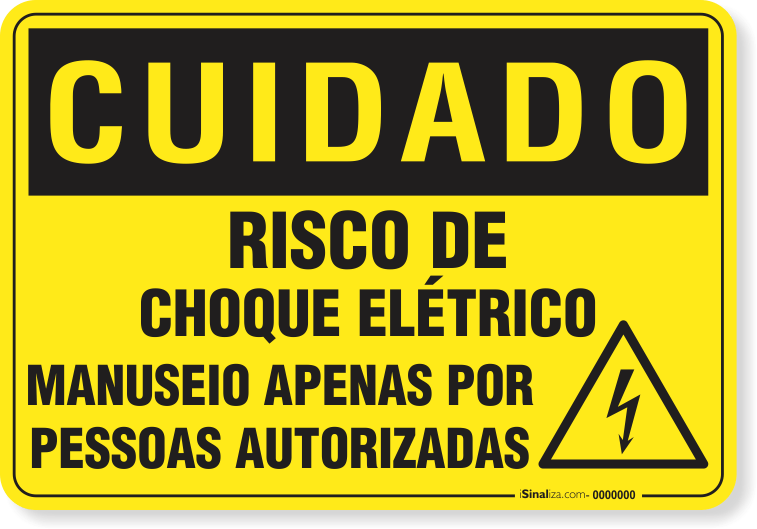 3013-placa-cuidado-risco-de-choque-eletrico-manuseio-apenas-por-pessoas-autorizadas-pvc-semi-rigido-26x18cm-furos-6mm-parafusos-nao-incluidos-1