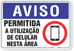 2072-placa-aviso-permitida-a-utilizacao-de-celular-nesta-area-pvc-semi-rigido-26x18cm-furos-6mm-parafusos-nao-incluidos-1