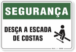 1102-placa-seguranca-desca-a-escada-de-costas-pvc-2mm-60x45cm-furos-6mm-parafusos-nao-incluidos-1