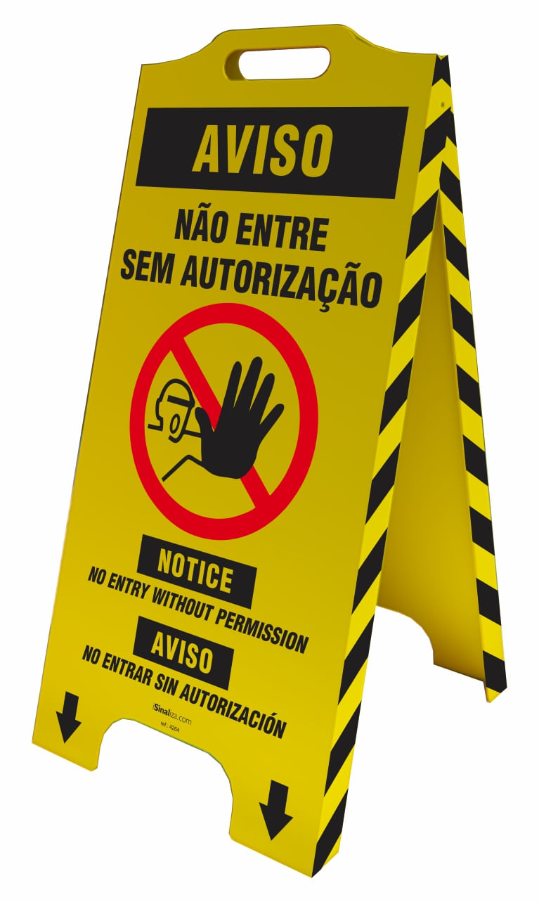 4446-cavalete-de-sinalizacao-trilingue-aviso-nao-entre-sem-autorizacao-58x28cm-1
