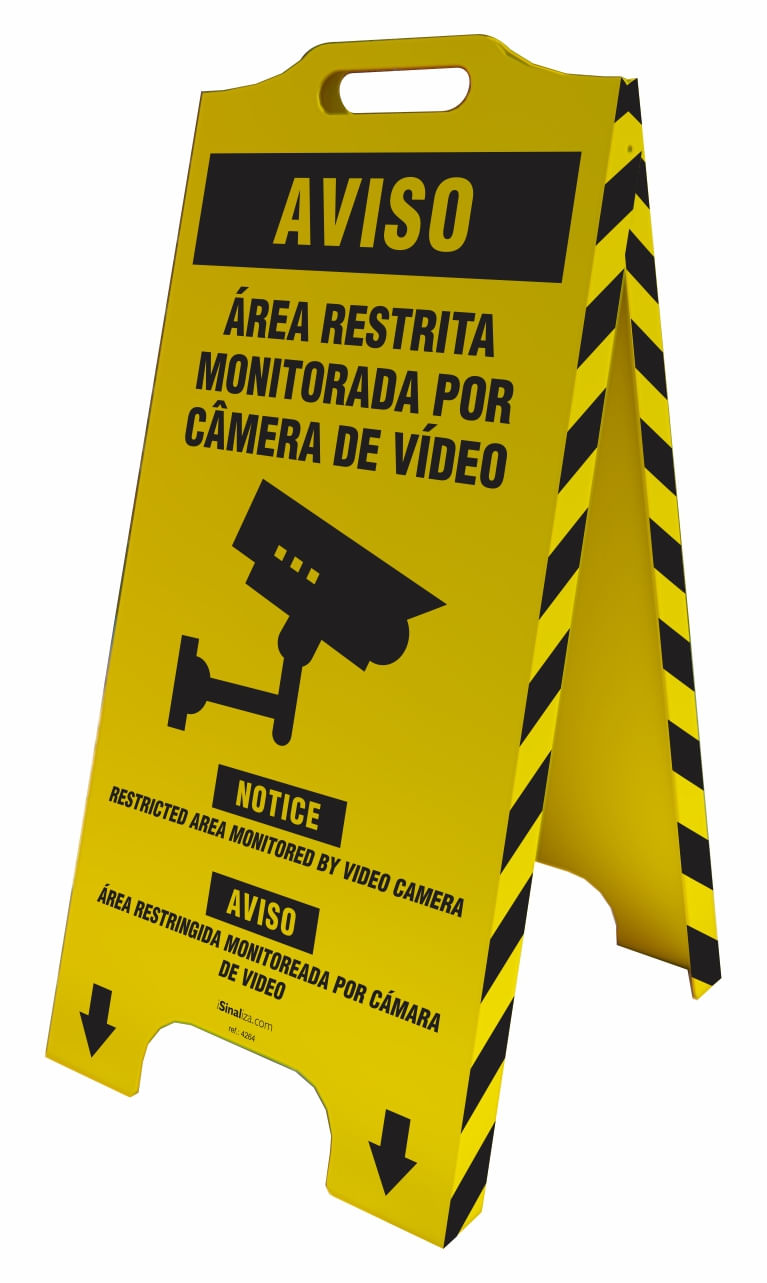 4451-cavalete-de-sinalizacao-trilingue-aviso-area-restrita-monitorada-por-camera-de-video-58x28cm-1