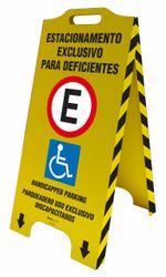 4454-cavalete-de-sinalizacao-trilingue-estacionamento-exclusivo-para-deficientes-58x28cm-1