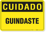 CUIDADO---GUINDASTE