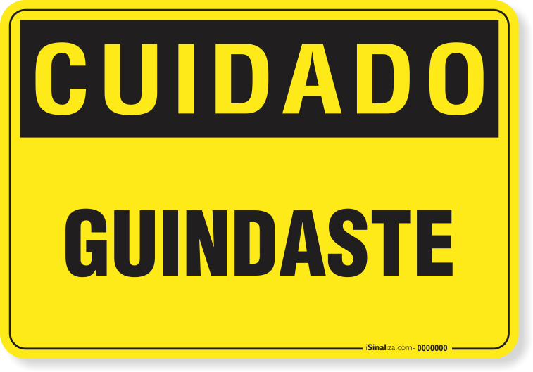 CUIDADO---GUINDASTE