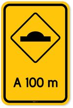 Placa-Advertencia---Lombada-a-100m