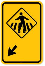 Placa-Advertencia---Pedestre-ande-na-faixa-a-esquerda