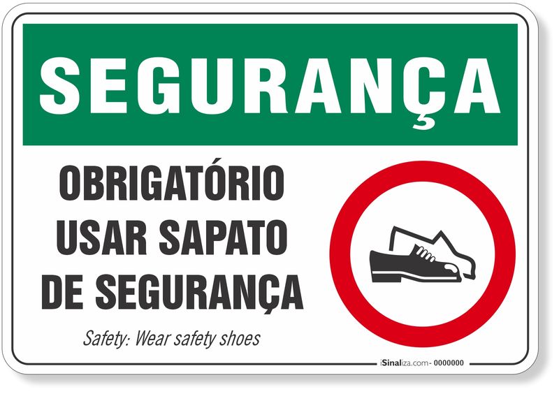 PLACA-SEGURANCA-OBRIGATORIO-USAR-SAPATO-DE-SEGURANCA