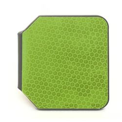 Delineador Sinalizador Refletivo Para Defensa Metálica - Verde Limão