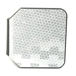 Delineador Sinalizador Refletivo Para Defensa Metálica - Branco