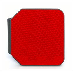 Delineador Sinalizador Refletivo Para Defensa Metálica - Vermelho