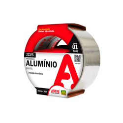 Fita Adesiva De Alumínio - Cód. 233s 50mm X 30m