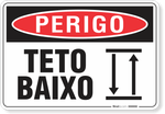3344-placa-perigo-teto-baixo-pvc-semi-rigido-26x18cm-furos-6mm-parafusos-nao-incluidos-1