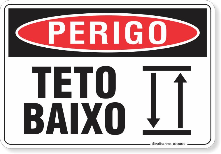3344-placa-perigo-teto-baixo-pvc-semi-rigido-26x18cm-furos-6mm-parafusos-nao-incluidos-1