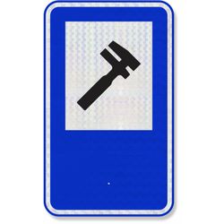 Placa Serviço Mecânico SAU-07 Resolução Contran Nº 180