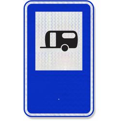 Placa Estacionamento de Trailer SAU-15 Resolução Contran Nº 180