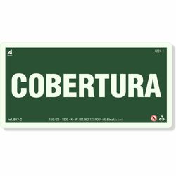 Placa Cobertura Fotoluminescente S17