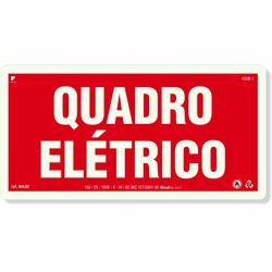 Placa Quadro Elétrico Fotoluminescente MA20