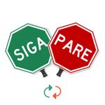 Placa-Pare-Siga-B