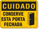 2611cuidadoconserveestaportafechada