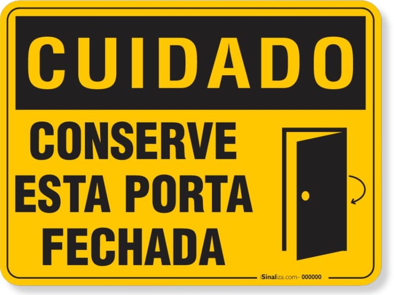 2611cuidadoconserveestaportafechada