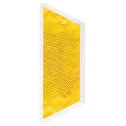 Delineador Sinalizador Refletivo Para Barreira Rígida Cimento - Amarelo