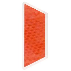 Delineador Sinalizador Refletivo Para Barreira Rígida Cimento - Laranja
