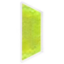 Delineador Sinalizador Refletivo Para Barreira Rígida Cimento - Verde Limão